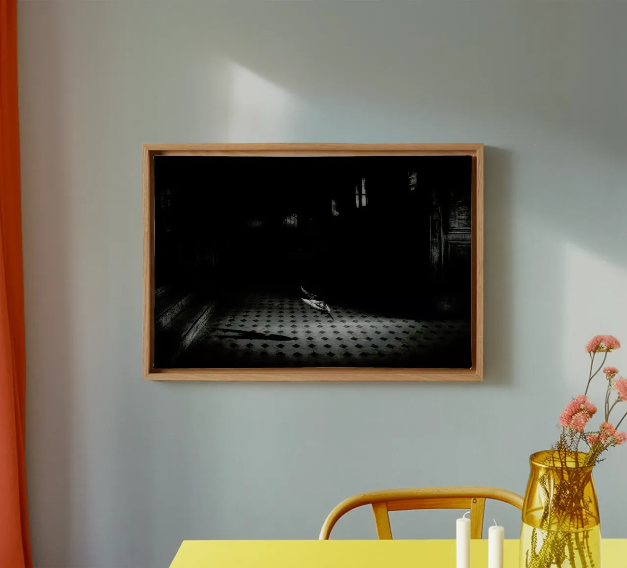 Chance encounter - Holger Droste tela con Cornice a cassetta da Pictufy