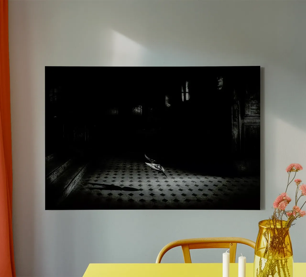 Chance encounter - Holger Droste tela con Cornice a cassetta da Pictufy