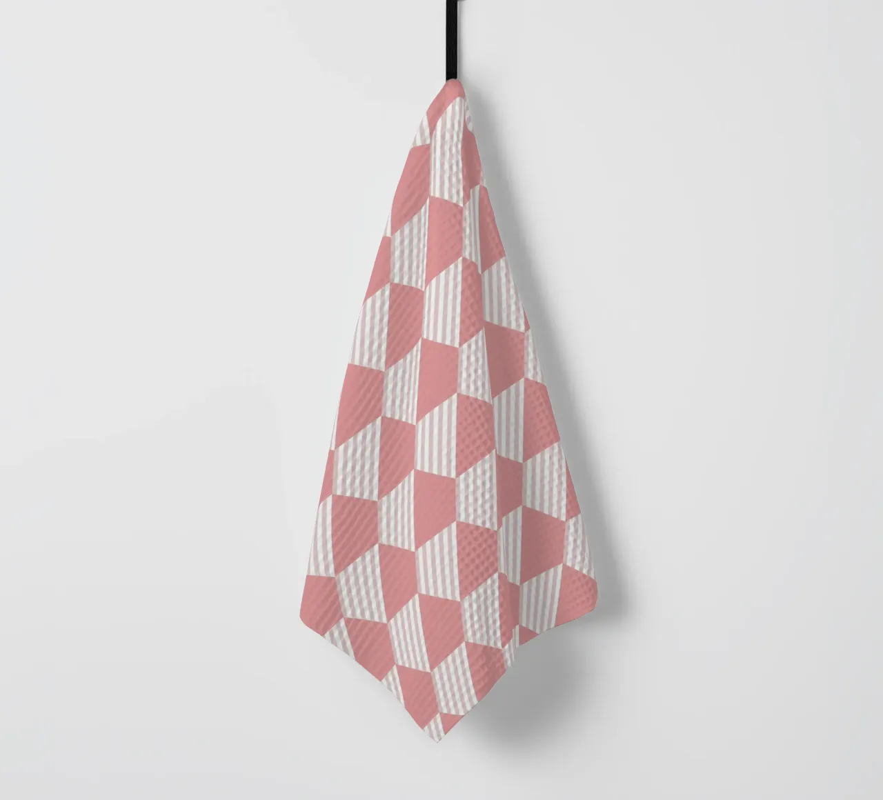 Motif hexagonal rose torchon de amini54