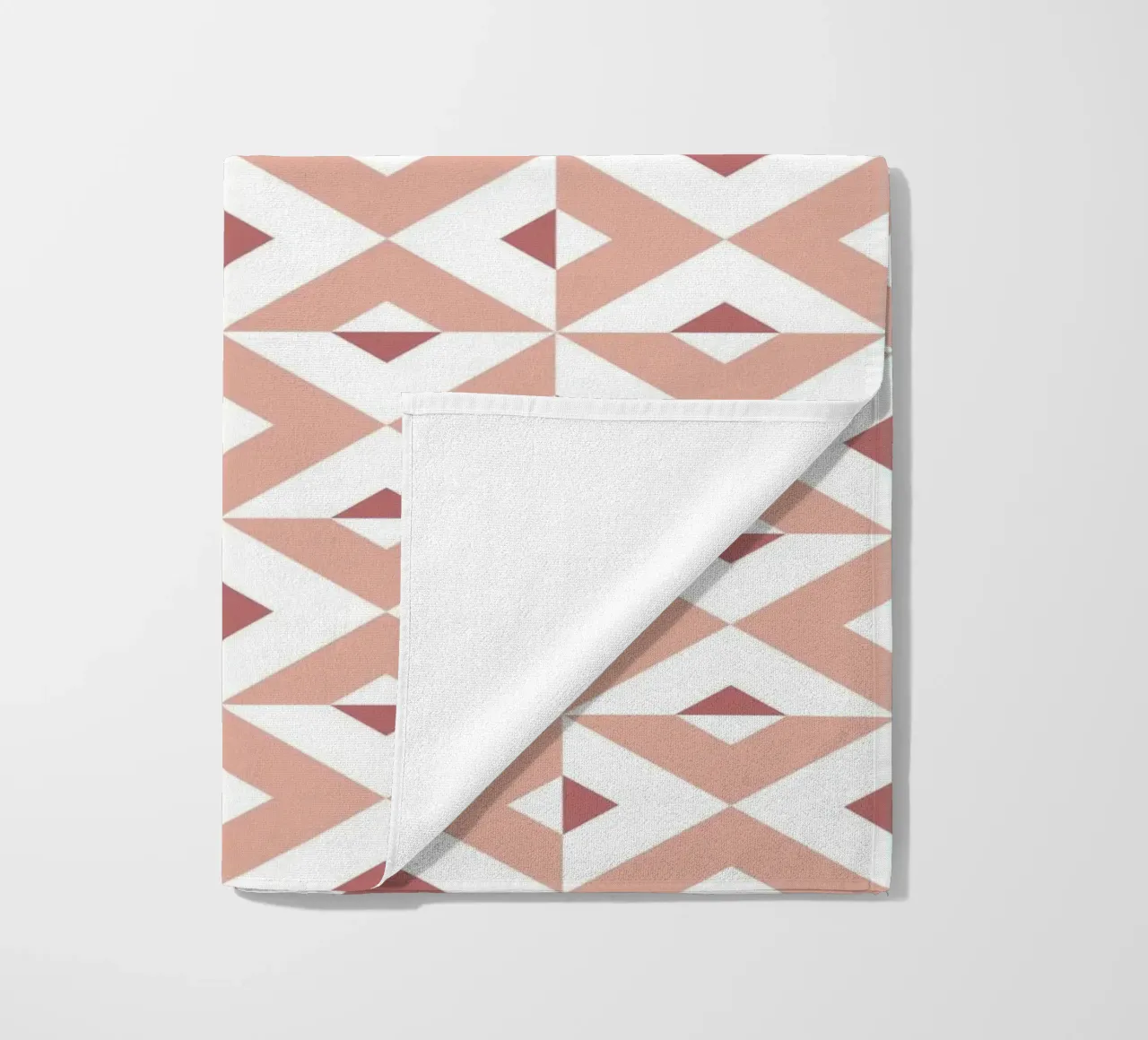 Pink Cross Pattern telo mare da amini54