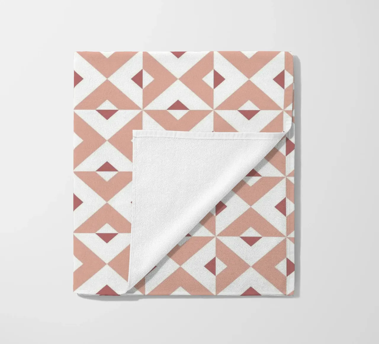 Pink Cross Pattern telo mare da amini54