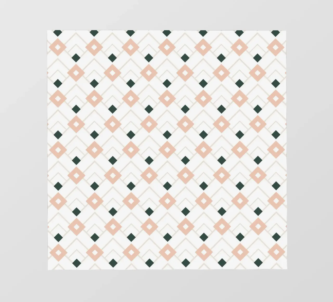 Rosa e verde acqua a reticolo telo in pvc da amini54