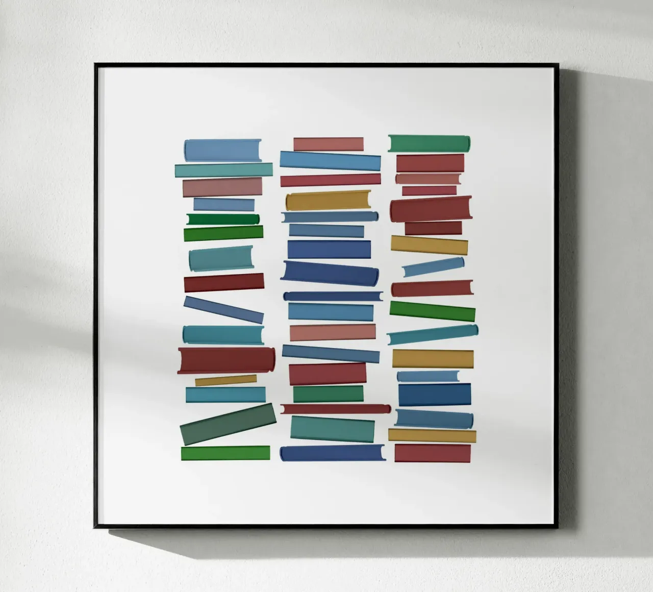 Libri colorati plexiglass da Orara Studio