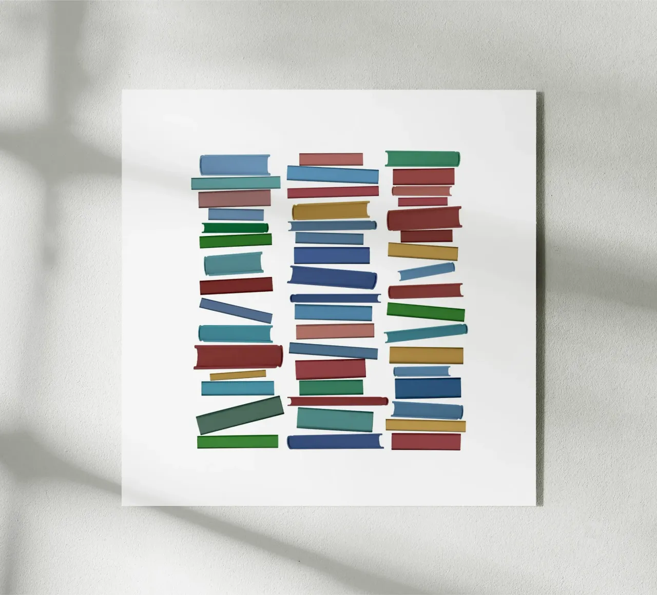 Libri colorati plexiglass da Orara Studio