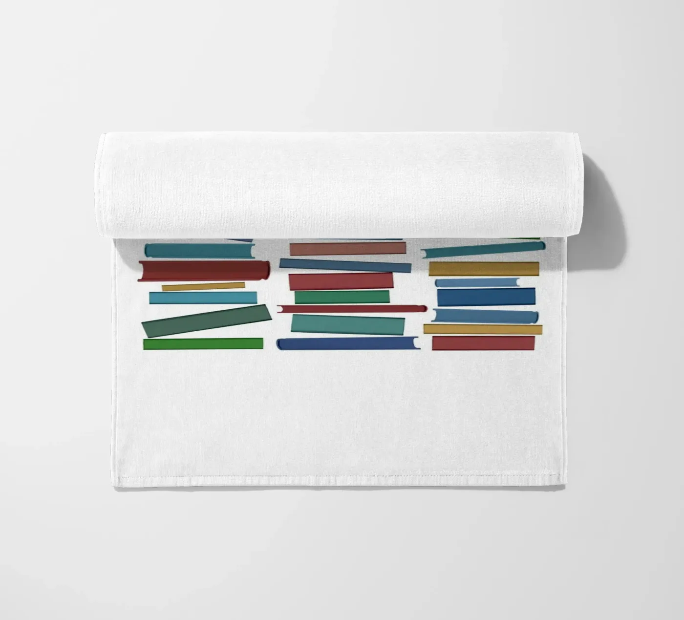Libri colorati telo mare da Orara Studio