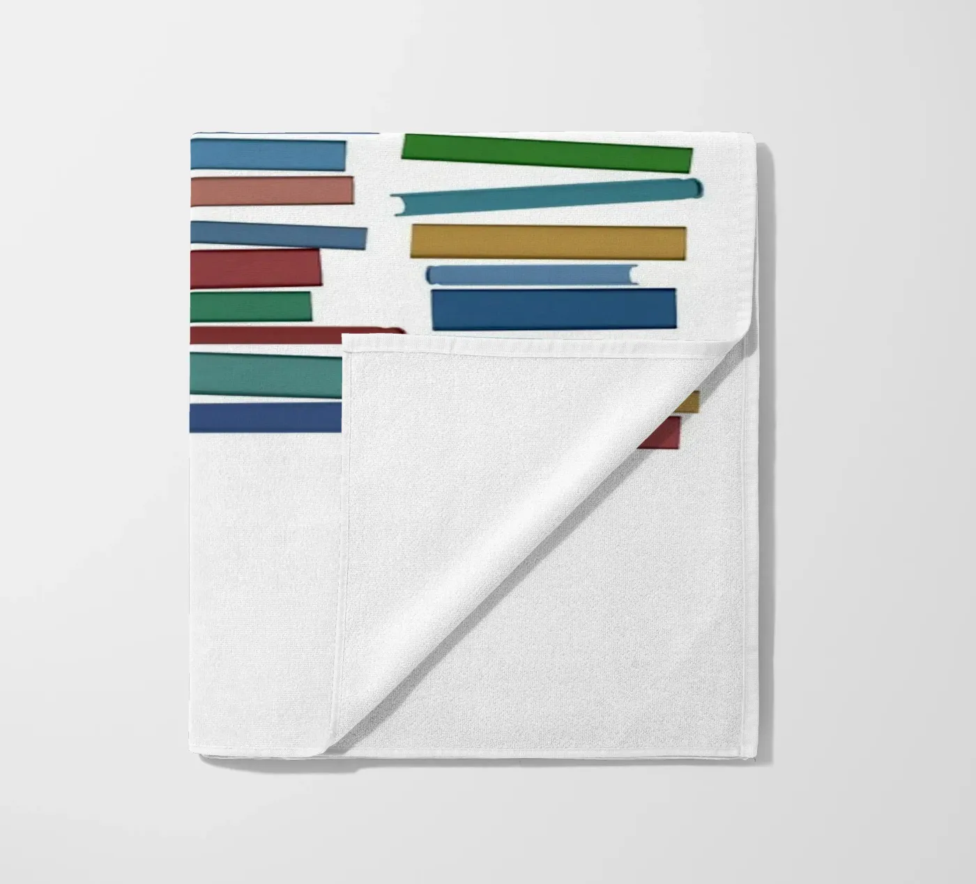 Libri colorati telo mare da Orara Studio