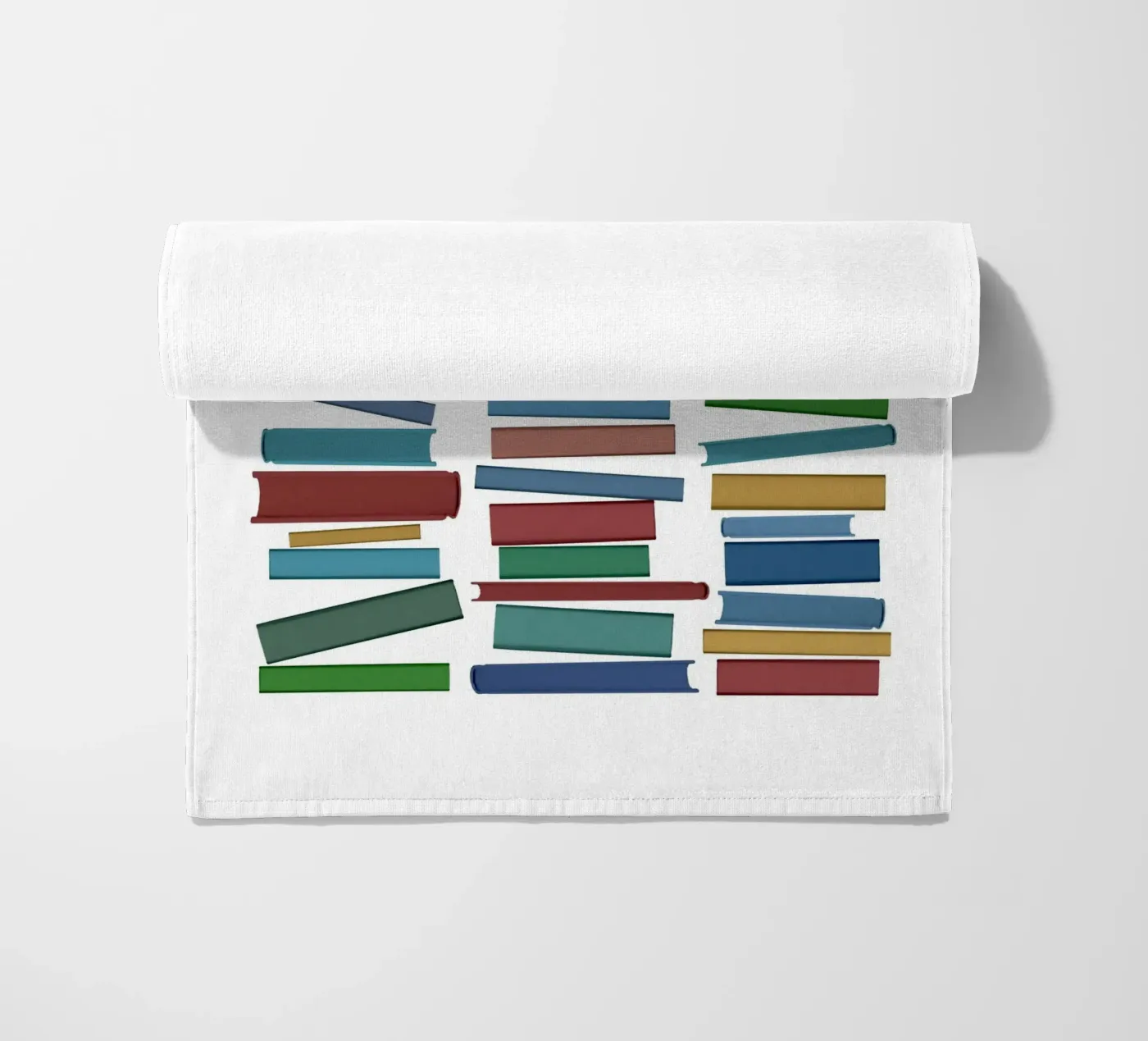 Libri colorati telo mare da Orara Studio