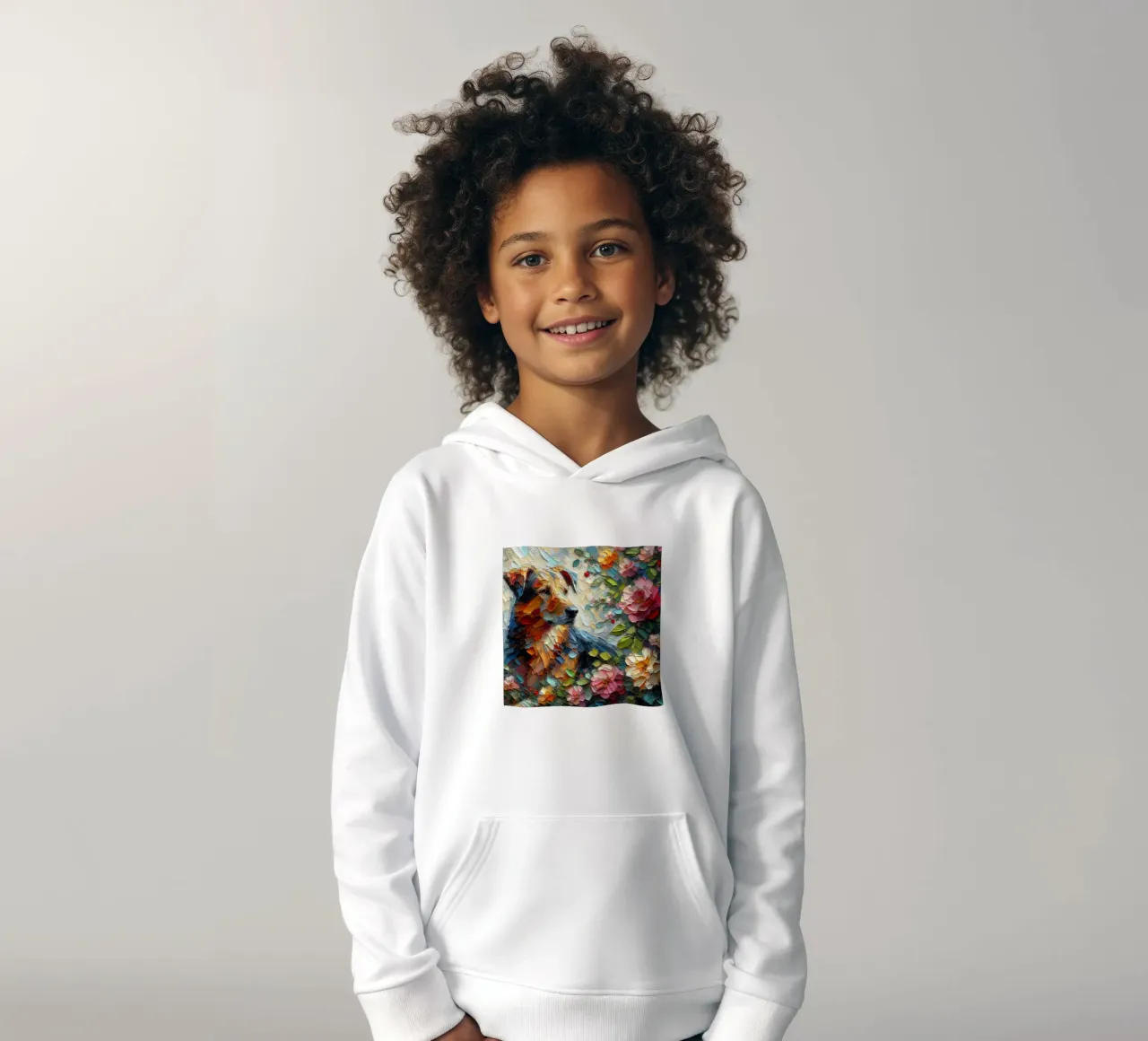 cane felpa bambino con cappuccio da 🎁 ARTVI-SHOP
