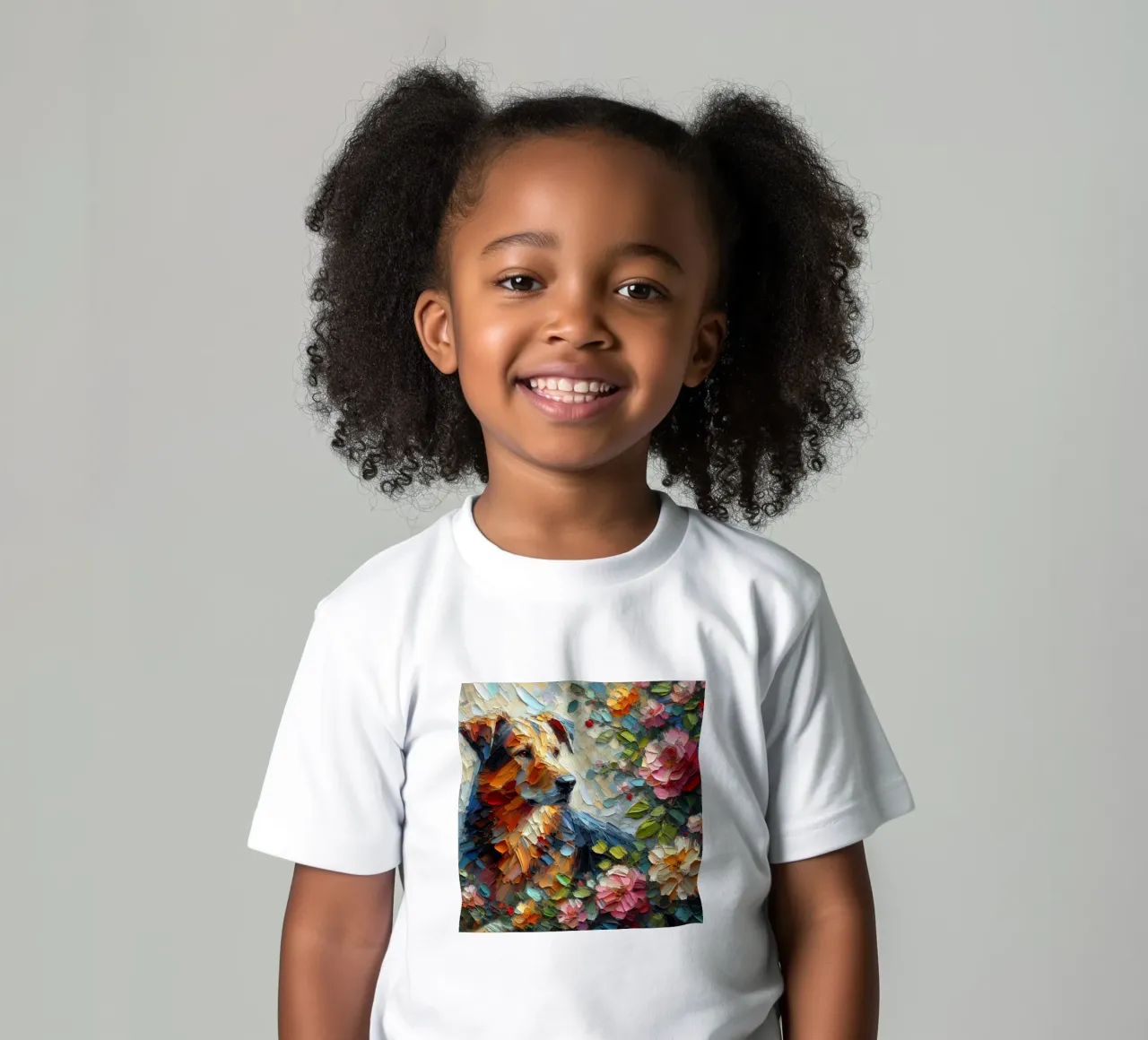 cane t-shirt bambini da 🎁 NOBELART