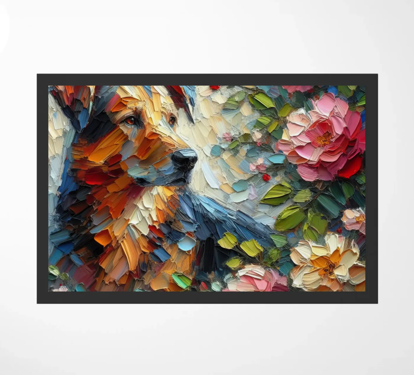 dog doormat by 🎁 NOBELART