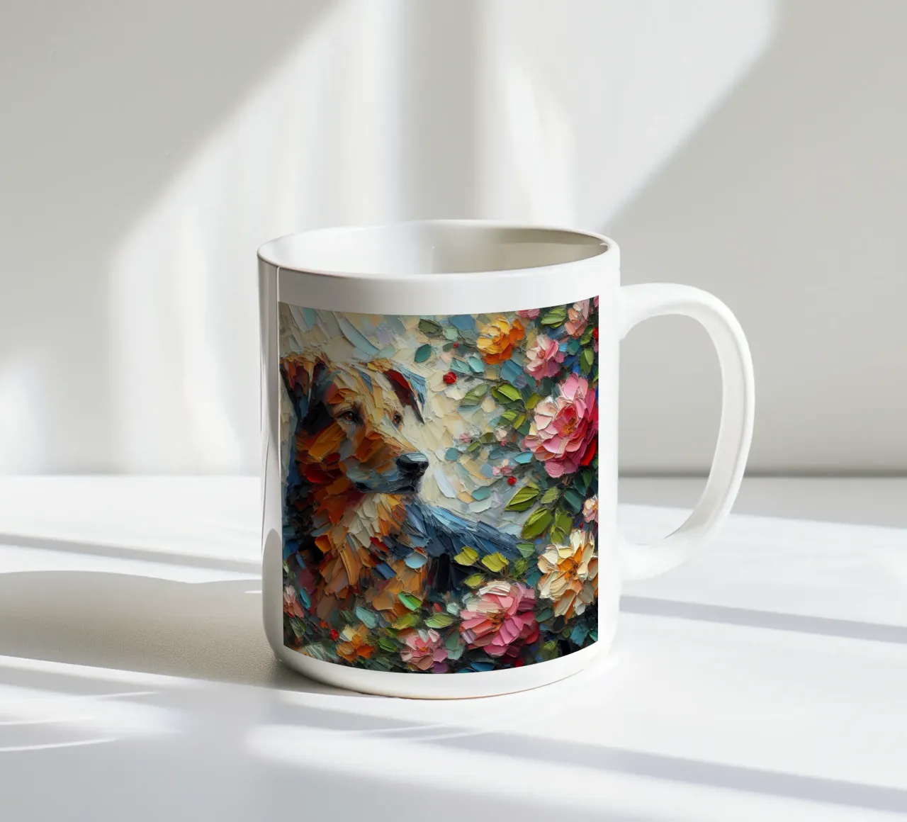 cane tazza in ceramica da 🎁 ARTVI-SHOP