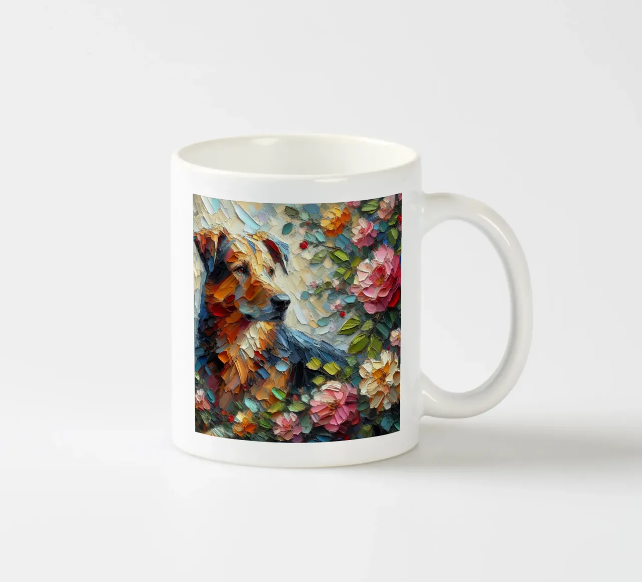 cane tazza in ceramica da 🎁 ARTVI-SHOP