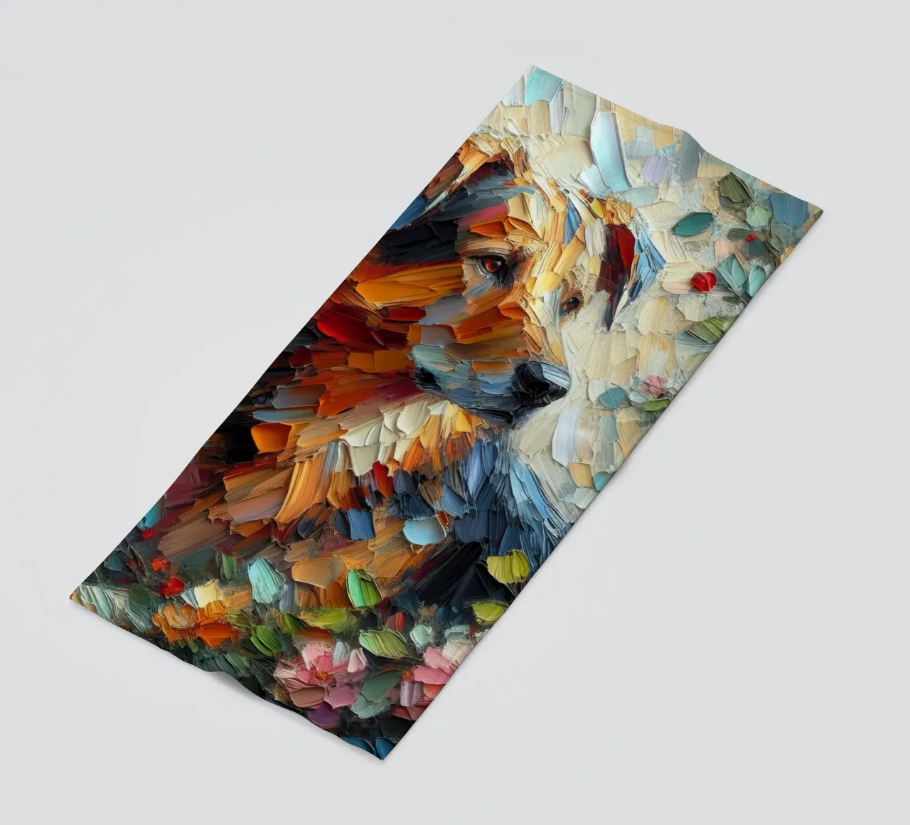 dog beach towel by 🎁 NOBELART