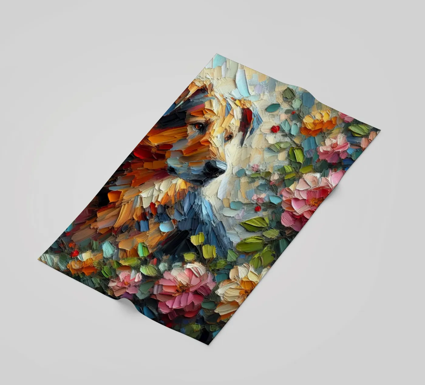 Hund Strandtuch von 🎁 NOBELART