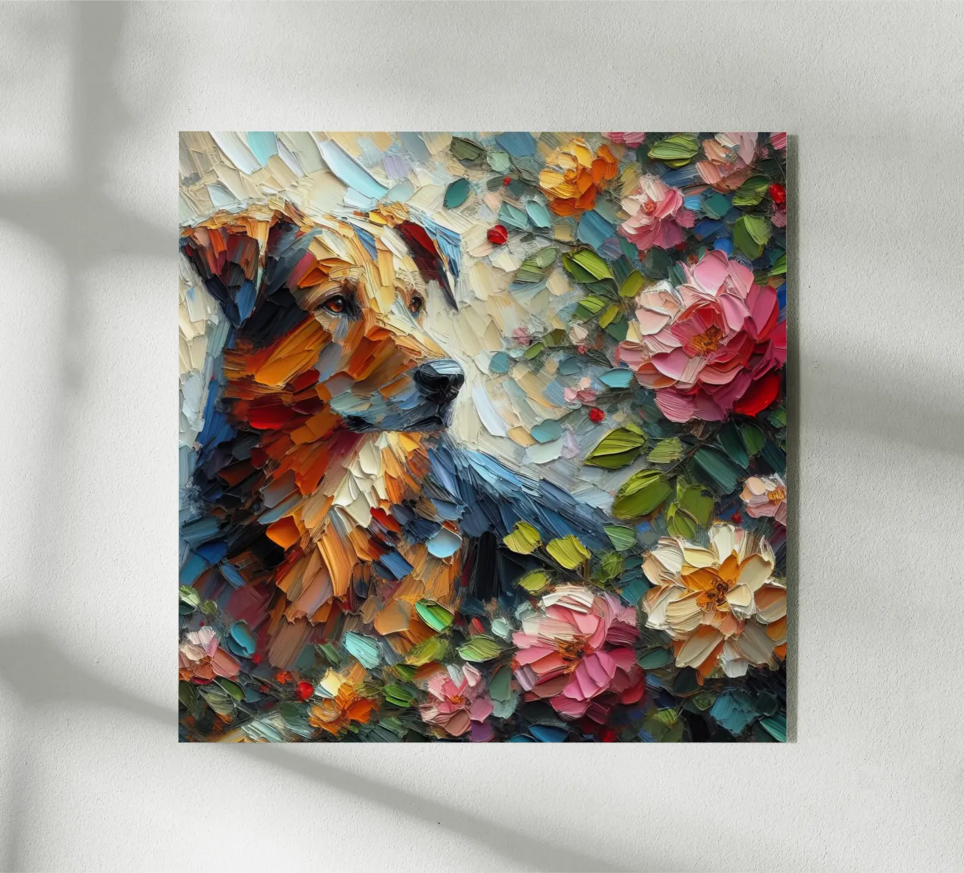 chien plexiglas de 🎁 NOBELART