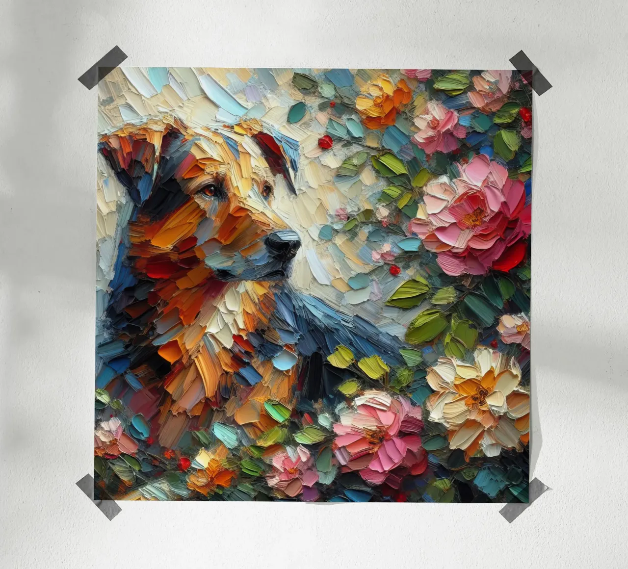 hond poster van 🎁 NOBELART