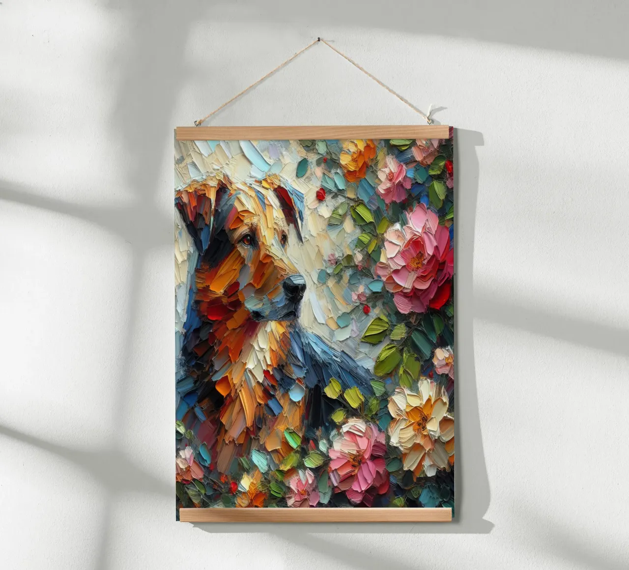 hond poster van 🎁 NOBELART