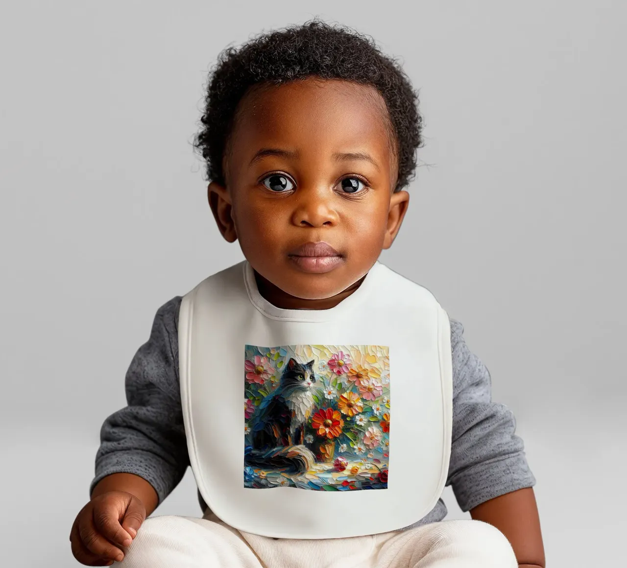 Cat bavaglino da 🎁 NOBELART