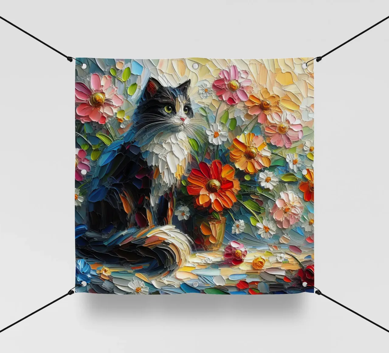 Gatto telo in pvc da 🎁 ARTVI-SHOP