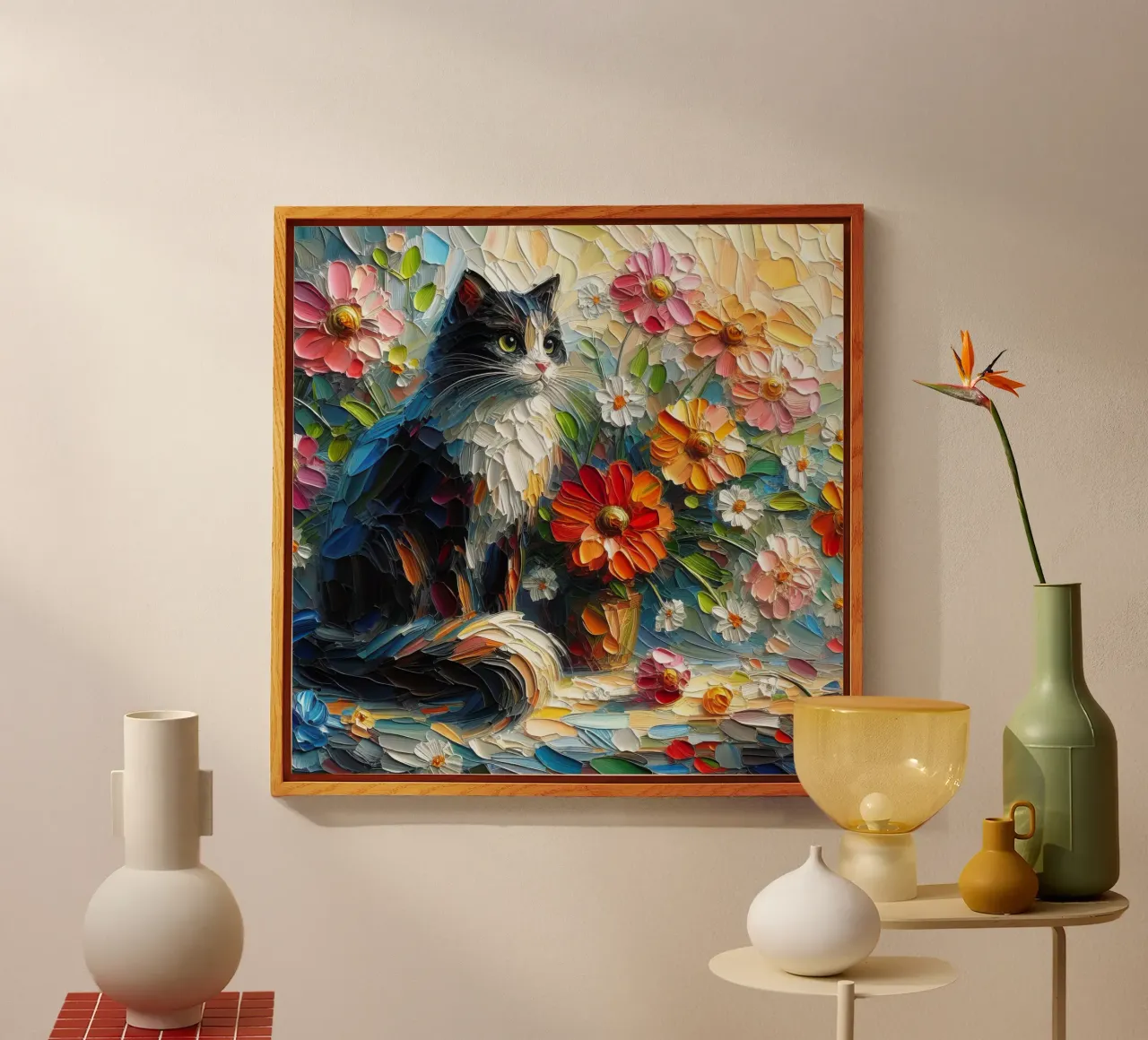 Gatto plexiglass da 🎁 NOBELART