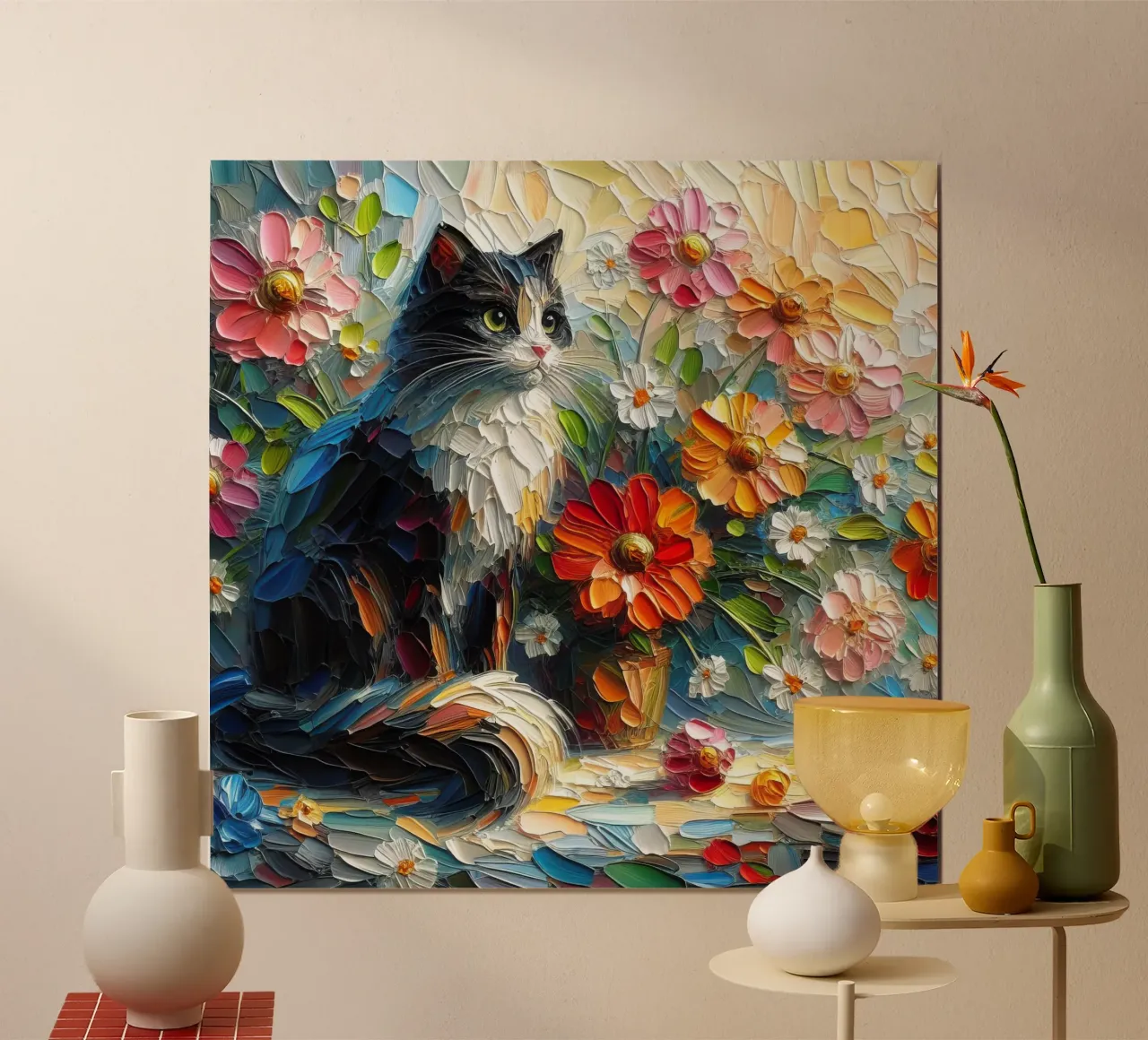 Cat poster by 🎁 NOBELART
