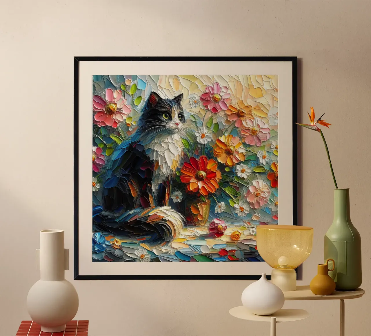 Cat poster by 🎁 NOBELART