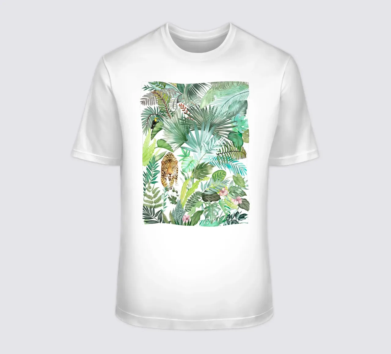 Leopardo della giungla t-shirt da amini54