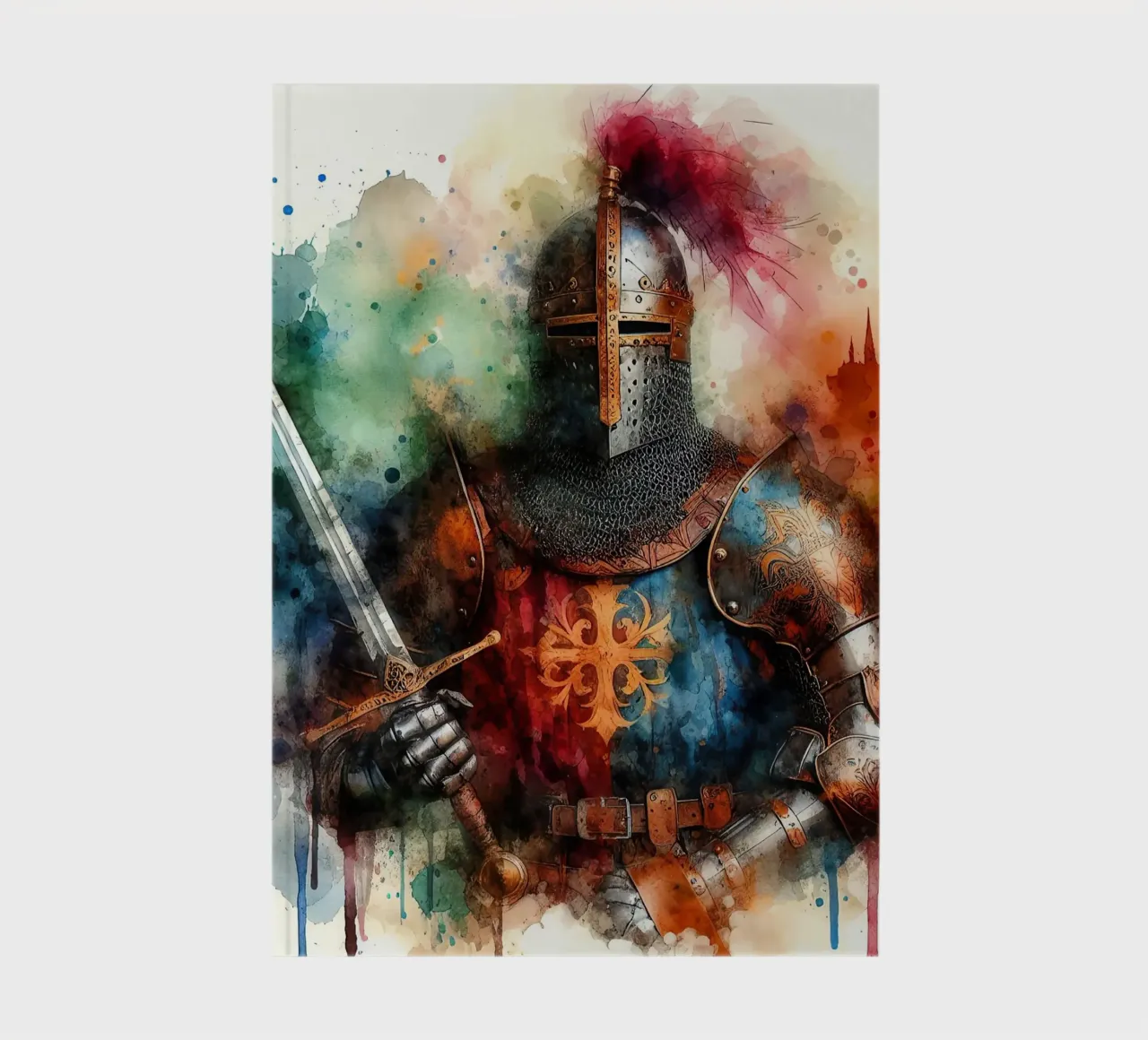 Krijger uit de middeleeuwen notitieboek van 🎁 ARTVI-SHOP