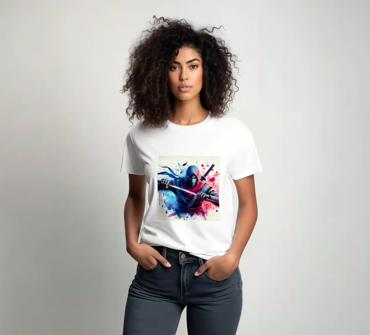 Il Ninja t-shirt da 🎁 ARTVI-SHOP