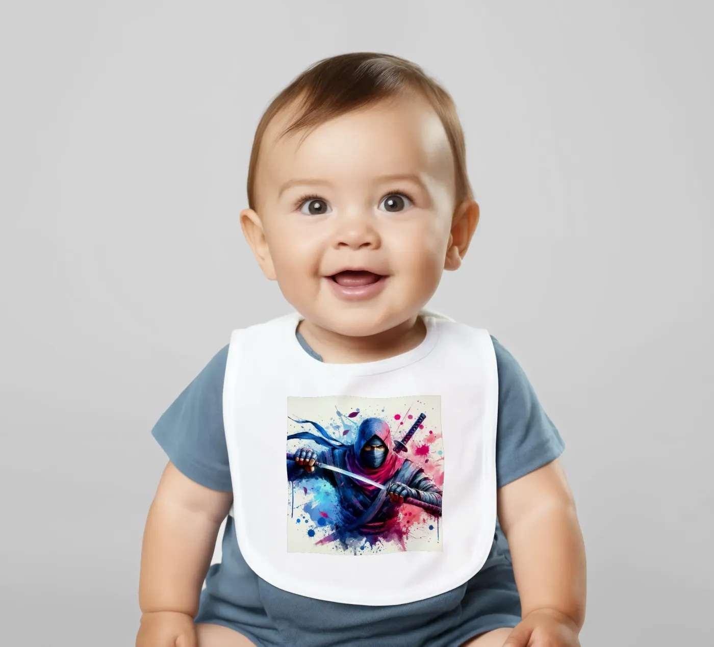 The Ninja bavaglino da 🎁 NOBELART