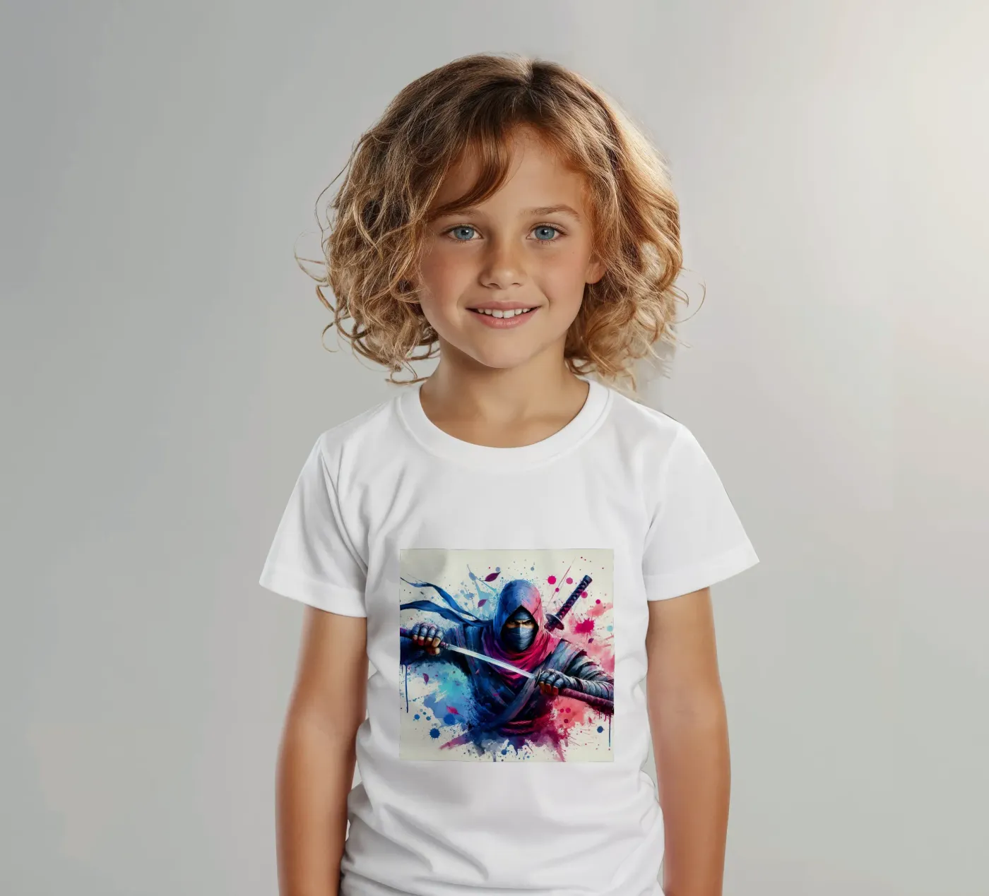 Il Ninja t-shirt bambini da 🎁 NOBELART