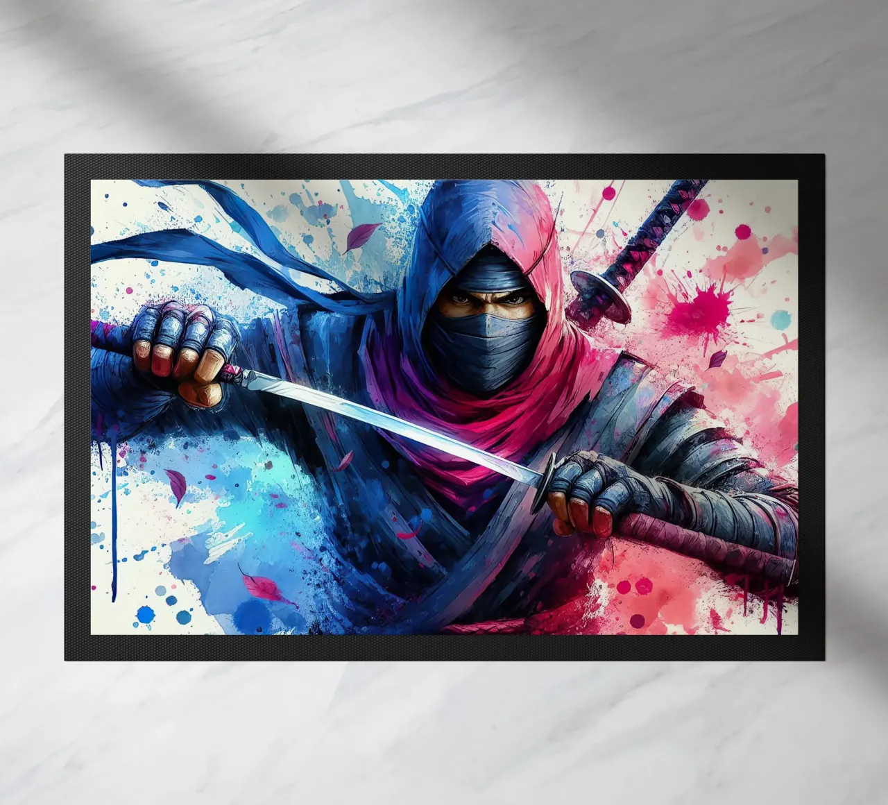 Il Ninja zerbino da 🎁 NOBELART