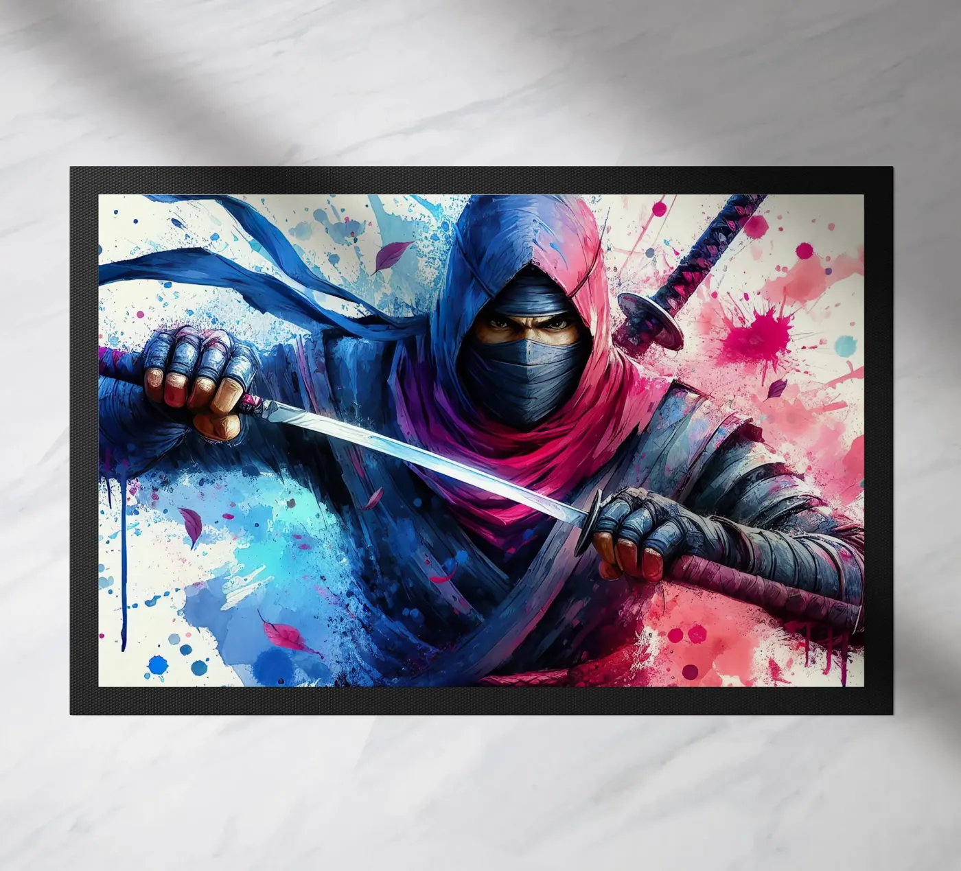 The Ninja Fußmatte von 🎁 NOBELART
