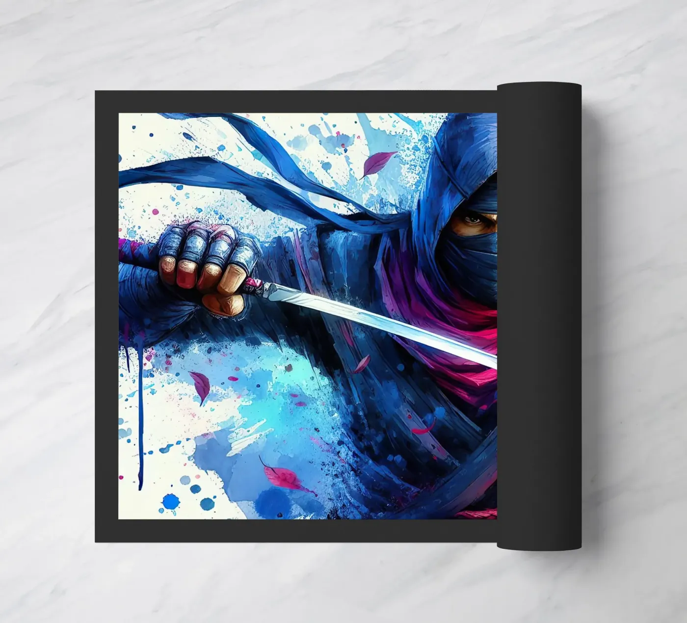 The Ninja Fußmatte von 🎁 NOBELART