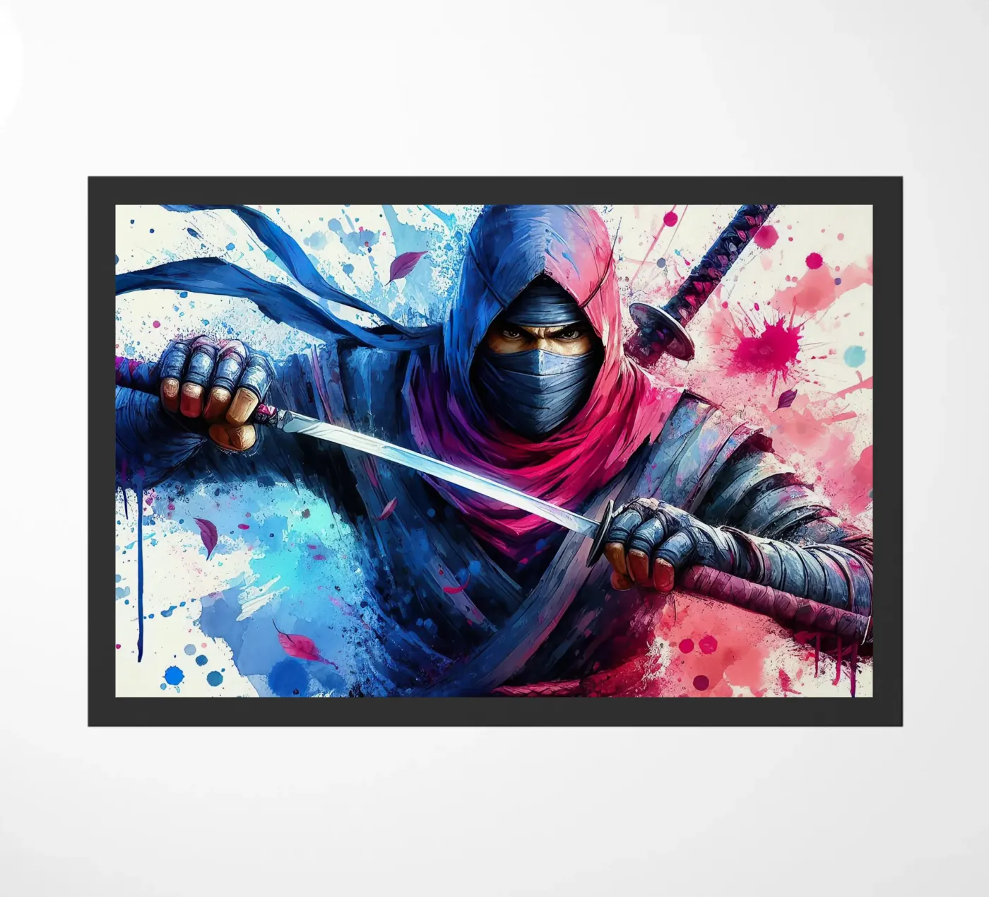 The Ninja Fußmatte von 🎁 NOBELART