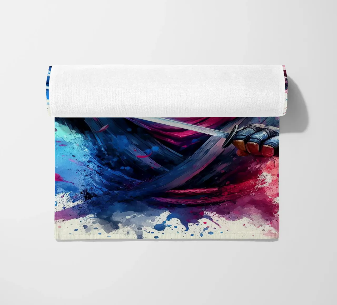 Il Ninja telo mare da 🎁 NOBELART