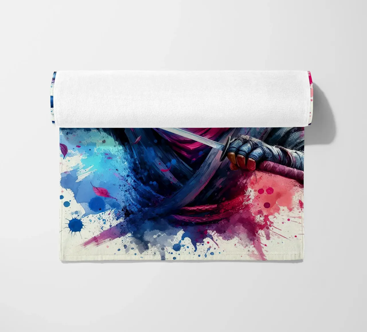 Il Ninja telo mare da 🎁 NOBELART