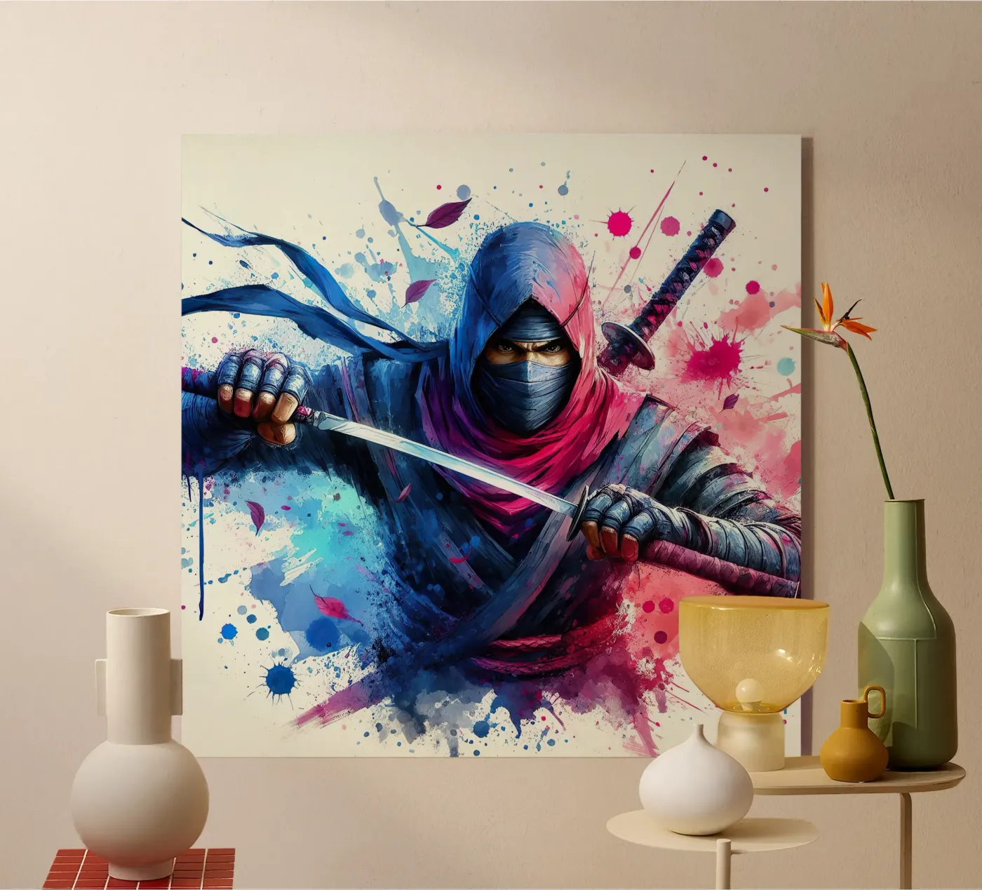 Le Ninja plexiglas de 🎁 NOBELART