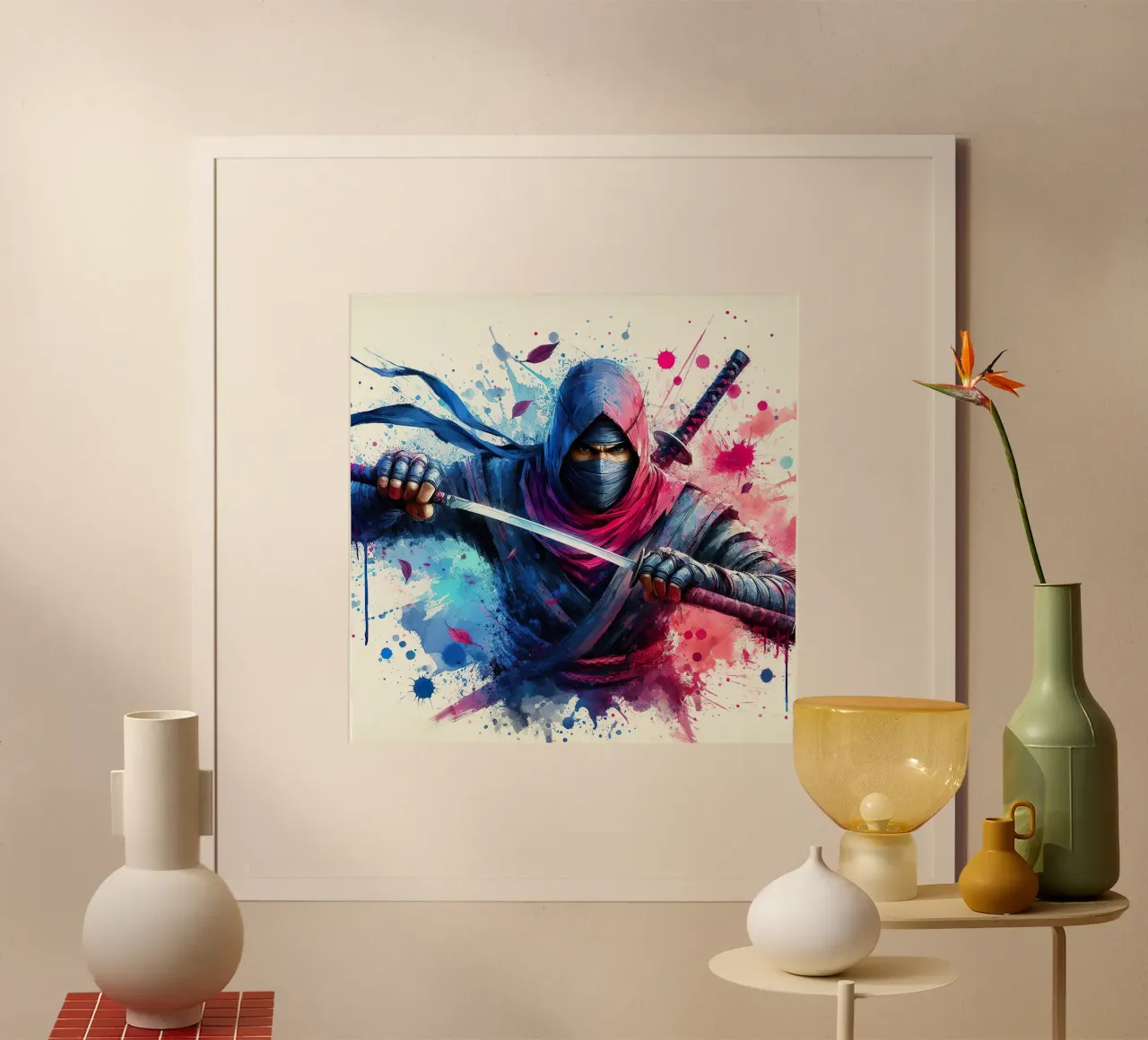 Il Ninja poster da 🎁 NOBELART