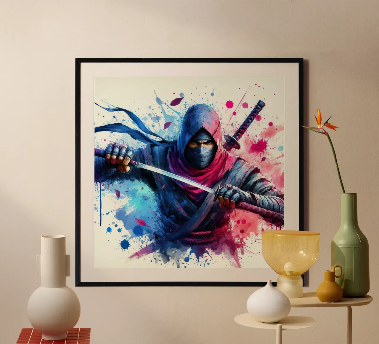 Il Ninja poster da 🎁 NOBELART