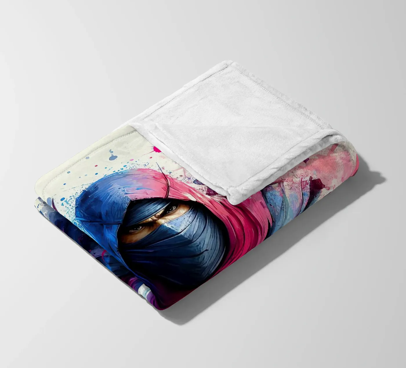 De Ninja fleecedeken van 🎁 NOBELART