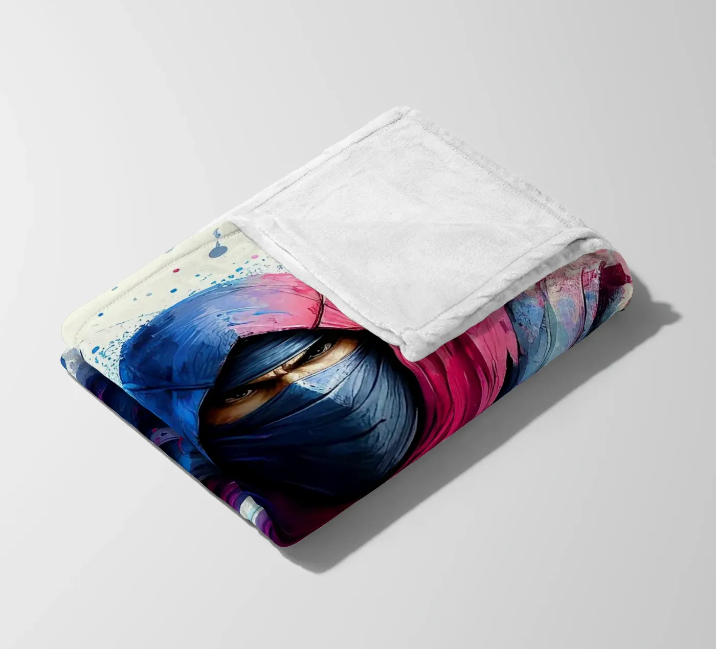 De Ninja fleecedeken van 🎁 NOBELART