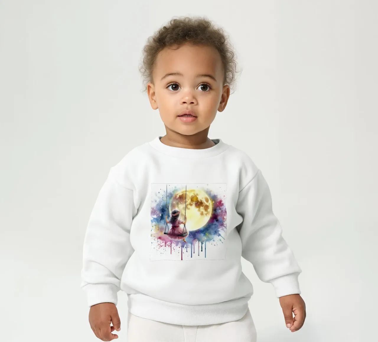 L'oscillazione della luna felpa neonato da ARTVI-SHOP