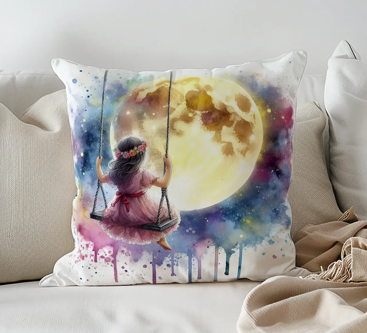 L'oscillazione della luna cuscino da 🎁 ARTVI-SHOP