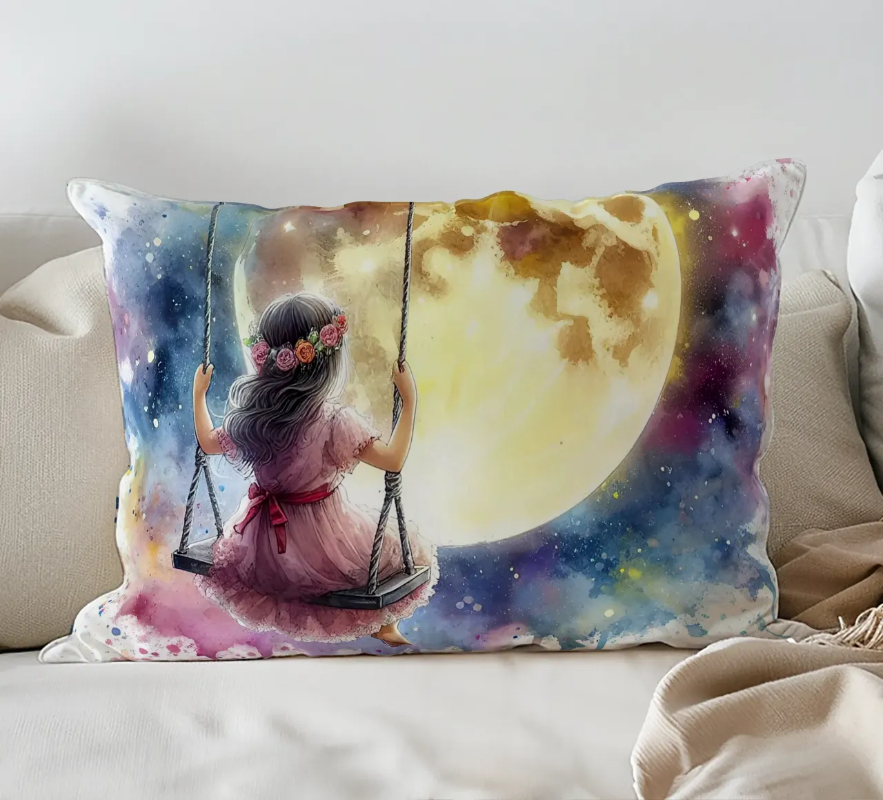 L'oscillazione della luna cuscino da 🎁 ARTVI-SHOP