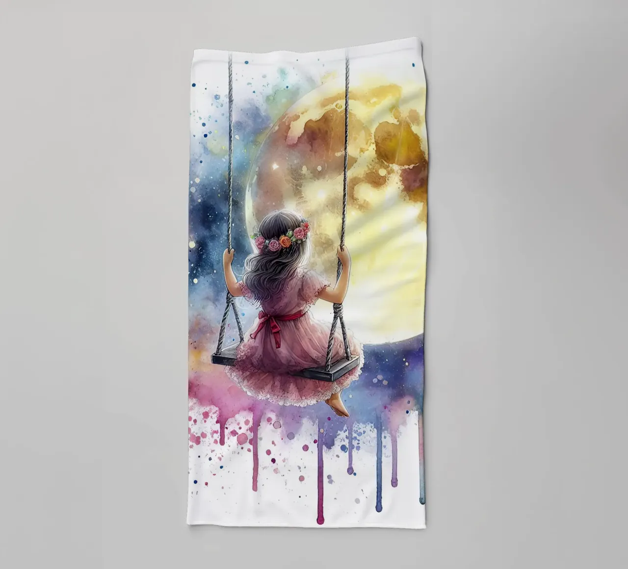 L'oscillazione della luna asciugamano da bagno da 🎁 ARTVI-SHOP