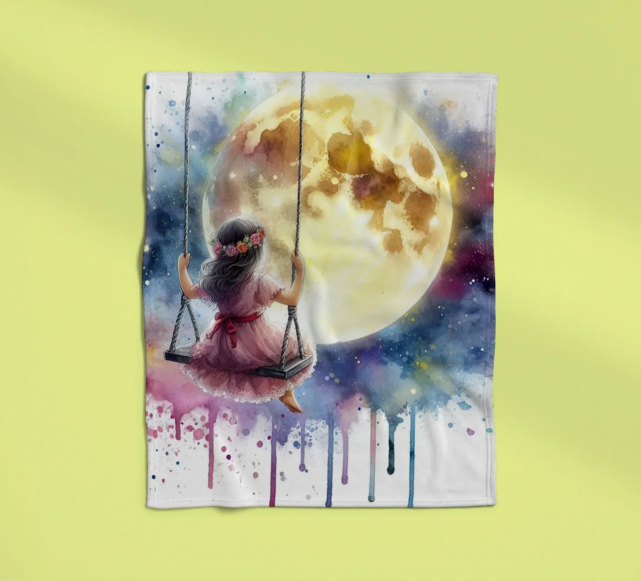 L'oscillazione della luna coperta in pile da 🎁 ARTVI-SHOP