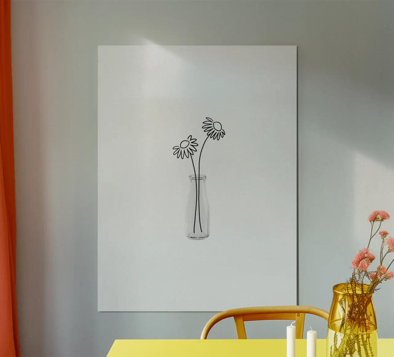 Natura morta di fiori II poster da Orara Studio
