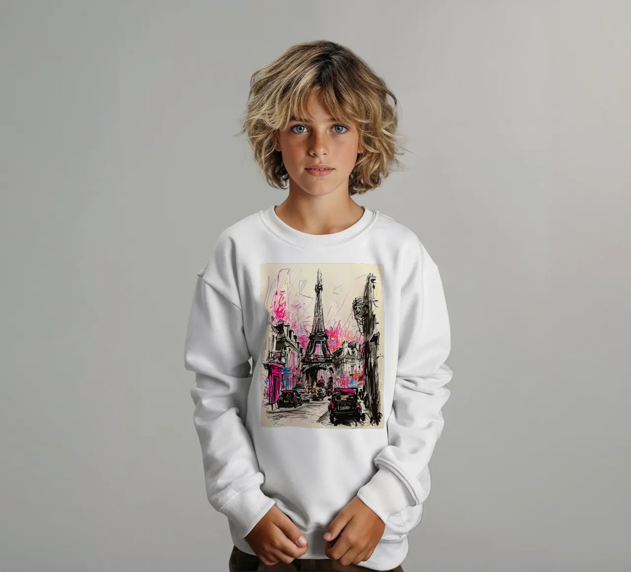 The eternal Paris kids sweatshirt by 🎁 ARTVI-SHOP