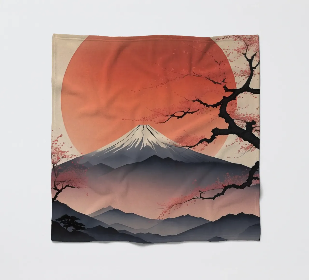 Monte fuji coperta in pile da 🎁 ARTVI-SHOP
